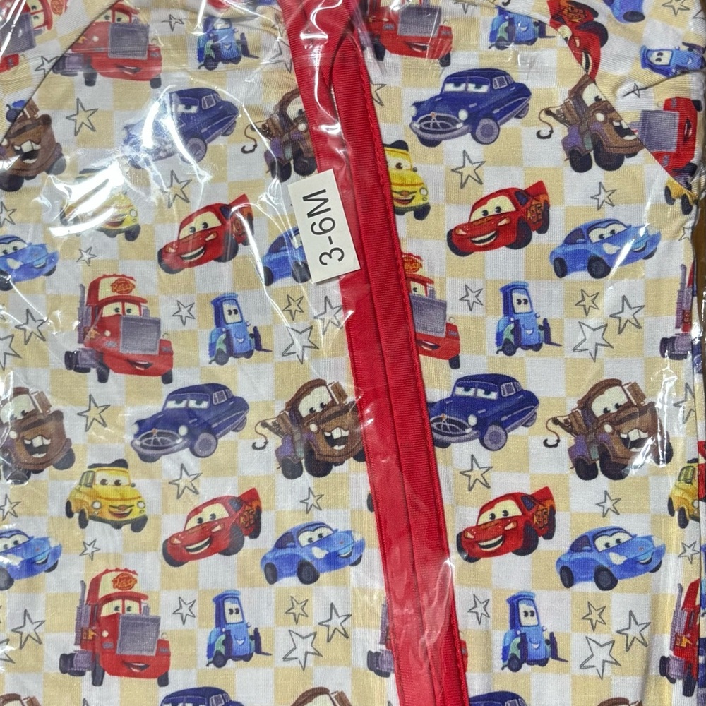 Disney Cars Toy Organizer with Red and Blue Accents